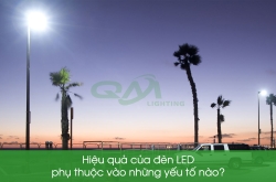Hiệu quả của đèn LED phụ thuộc vào những yếu tố nào?