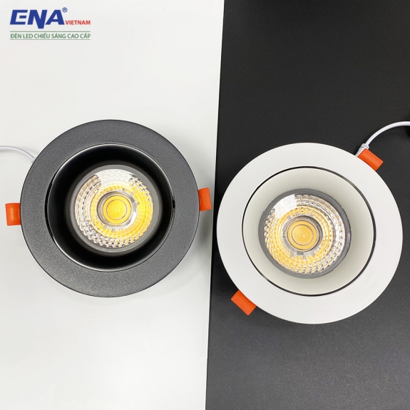 Đèn LED âm trần chỉnh hướng 24w DCE - Trắng, Vàng, Trung tính