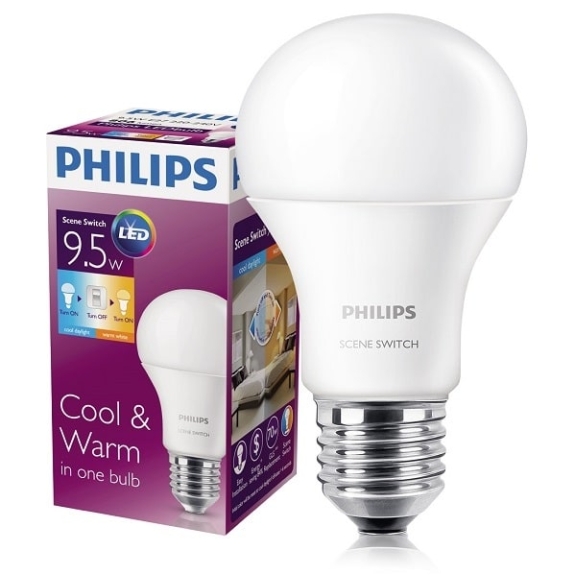Bóng đèn led bulb Philips 9-70W Scene Switch