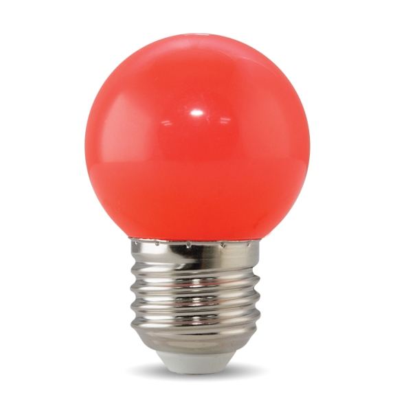 Bóng đèn LED BULB Rạng Đông  tròn 1W màu đỏ
