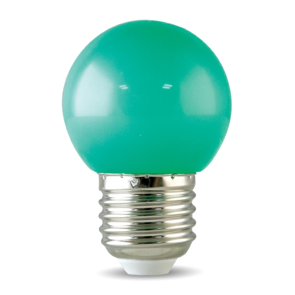 Bóng đèn LED BULB Rạng Đông tròn 1W màu xanh lá