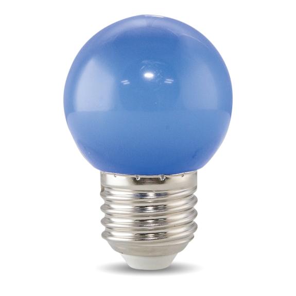 Bóng đèn LED BULB Rạng Đông tròn 1W màu xanh lam
