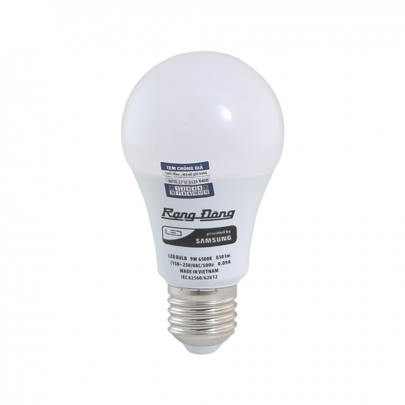 Bóng đèn LED Bulb Rạng Đông tròn 9W