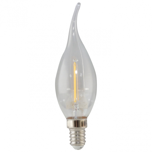 Bóng đèn LED NẾN DÂY TÓC 2.5W Model: LED N/2.5W