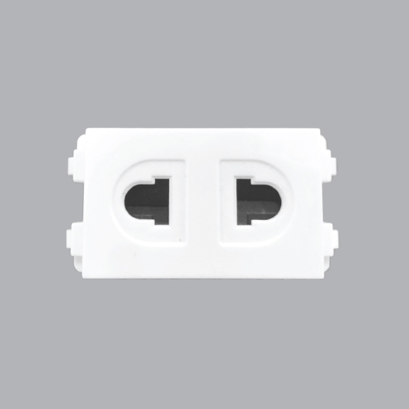 Ổ CẮM 2 CHẤU A6USV (VẶN VÍT)