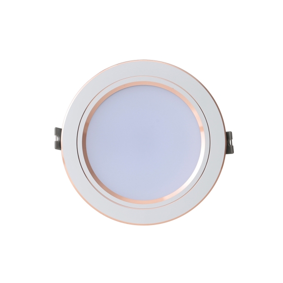 Đèn LED Âm trần Downlight 110/9W Viền Vàng Model: D AT10L 110/9W