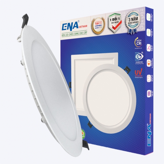 Âm trần siêu mỏng 18w - Tròn ATL - 3 chế độ màu