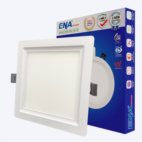 Âm trần siêu mỏng 18w - Vuông AVF - 3 chế độ màu