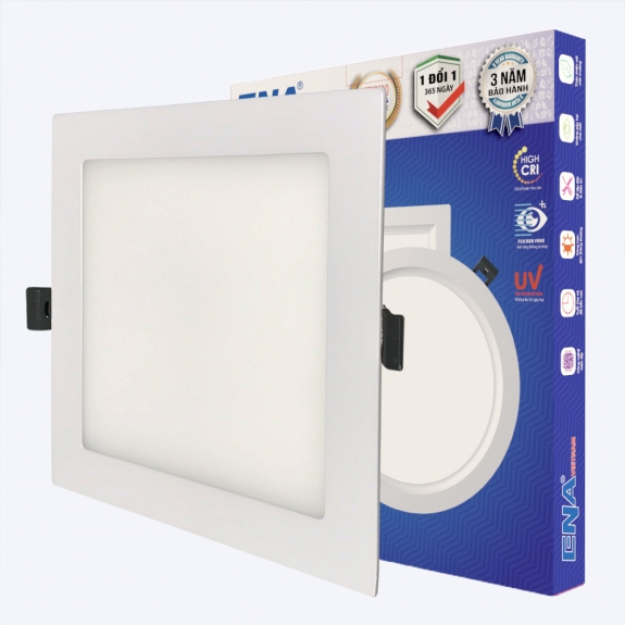 Âm trần siêu mỏng 15w - Vuông AVL - Trắng, Vàng, Trung tính