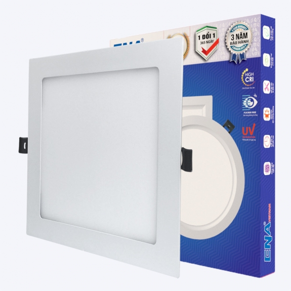 Âm trần siêu mỏng 18w - Vuông AVL - 3 chế độ màu