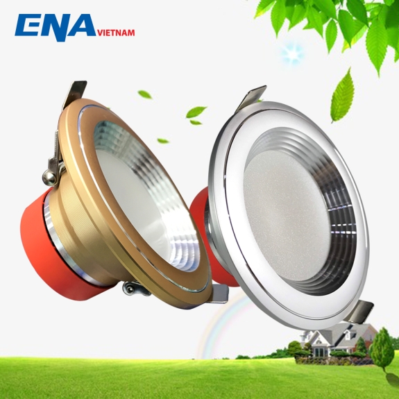 Đèn LED âm trần Downlight 5w DTA - 3 chế độ màu