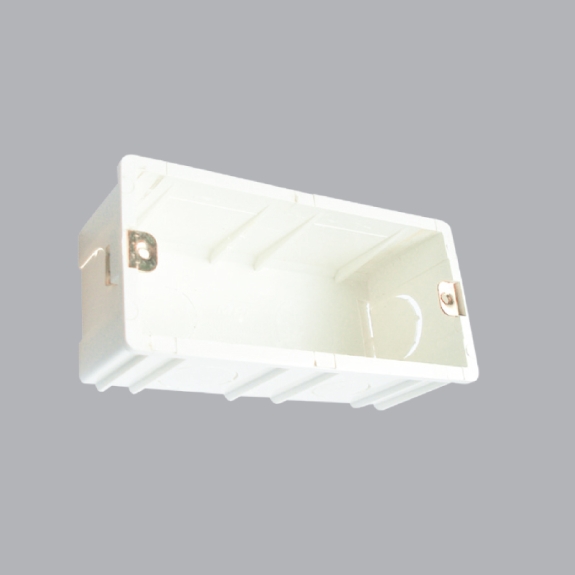 HỘP BOX ÂM TƯỜNG CHO Ổ CẮM CẠO RÂU HÌNH CHỮ NHẬT N04