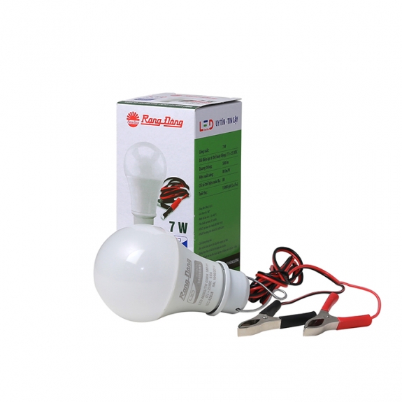 Bóng đèn LED BULB DC 7W Model: LED A60N1 12-24VDC 7W