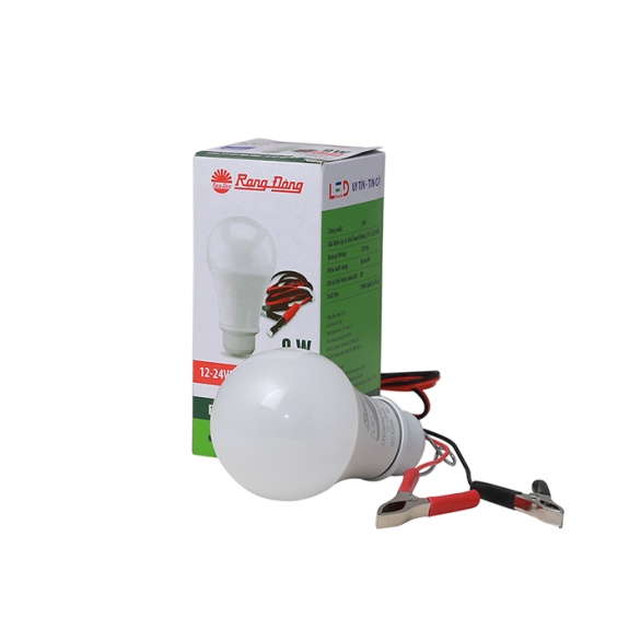 Bóng đèn LED BULB DC 9W Model: LED A60N1 12-24VDC 9W