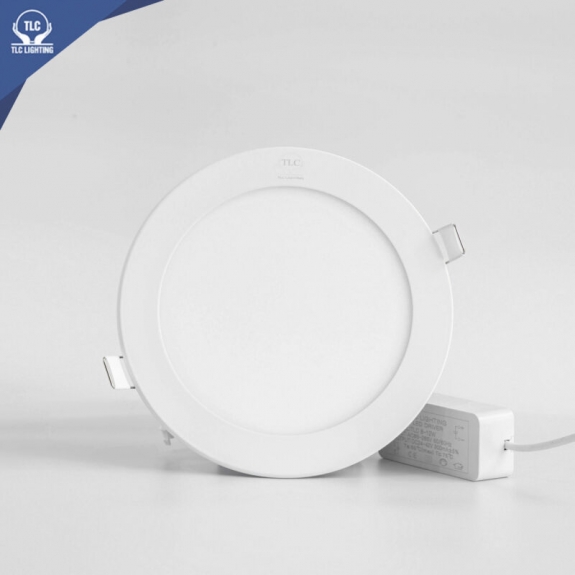 Đèn LED âm trần mỏng 12W hình tròn - Ánh sáng trắng 