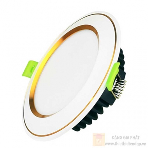 Đèn Âm Trần Diamond King Led 10W Mặt Phẳng, Đơn Sắc