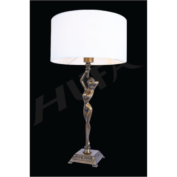ĐÈN BÀN NGỦ ĐỒNG HUFA DBD 5275 Ø360 x H450 E27x1 L168