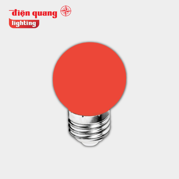 Đèn LED Bulb Điện Quang ĐQ LEDBU14G45 01R ( 1W đỏ )