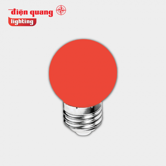 Đèn LED Bulb Điện Quang ĐQ LEDBU14G45 01R ( 1W đỏ )