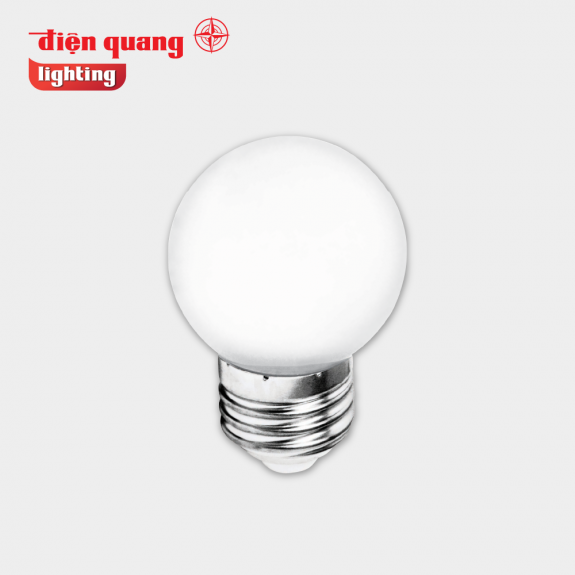Đèn LED Bulb Điện Quang ĐQ LEDBU14G45 1W, chụp mờ