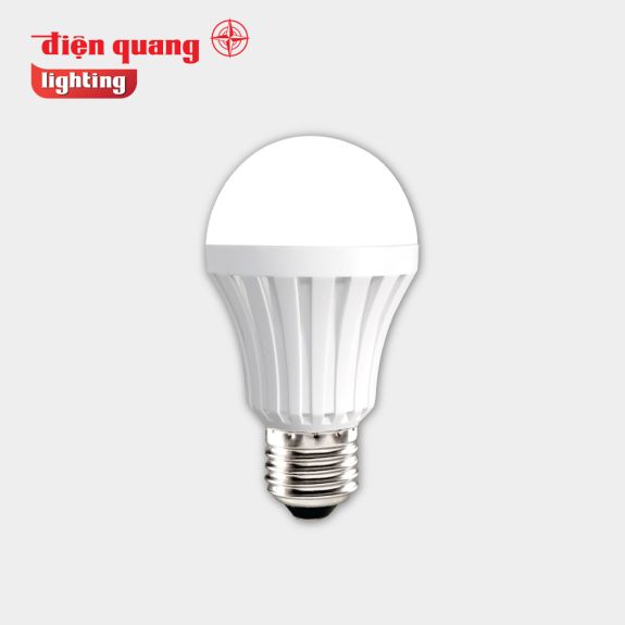 Đèn led bulb thân nhựa Điện Quang ĐQ LEDBUA80 9W chụp cầu mờ