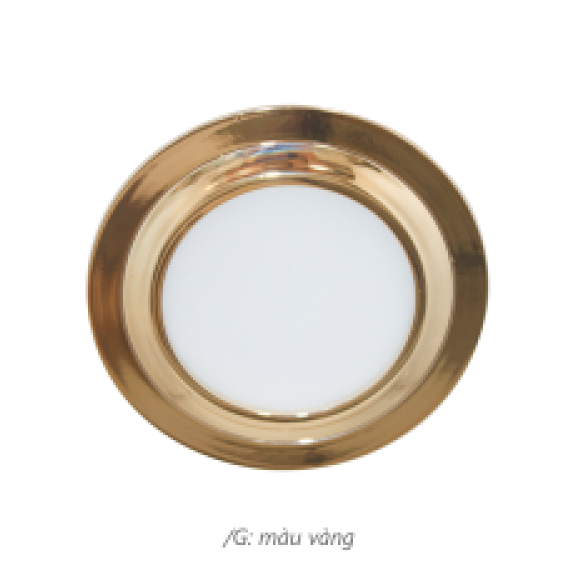 ĐÈN LED DOWNLIGHT VIỀN NHỰA XI NANO Duhal 7W KFX2071
