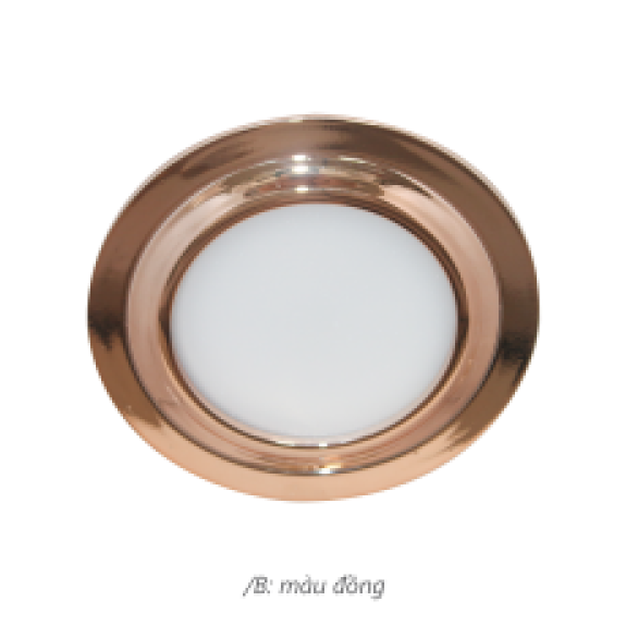 ĐÈN LED DOWNLIGHT VIỀN NHỰA XI NANO ĐỔI MÀU Duhal 7W KFX207