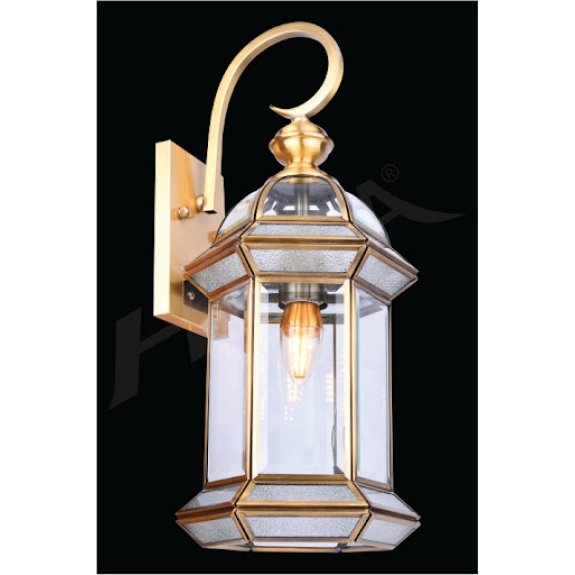 ĐÈN VÁCH ĐỒNG HUFA VD 6012 L200 x H350 E27x1 L217