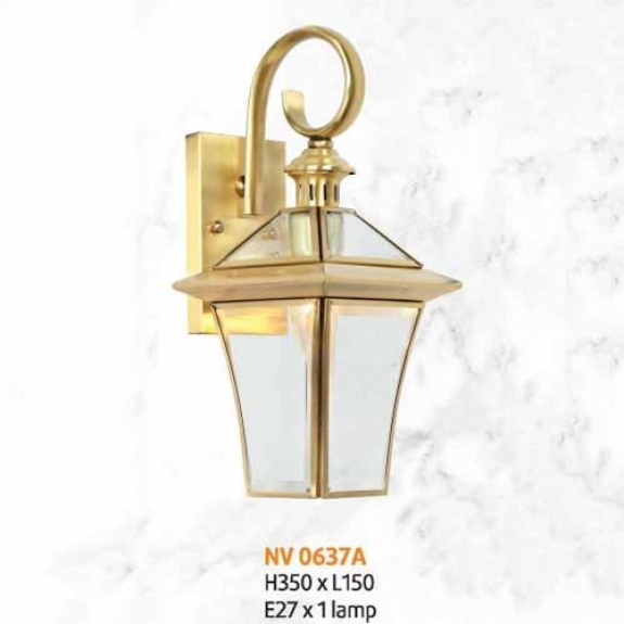 ĐÈN VÁCH ĐỒNG NV 0637A     