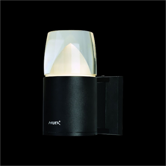 ĐÈN VÁCH NGOÀI TRỜI HUFA AK 6015-2 LED 6W Ø90xH235 L74