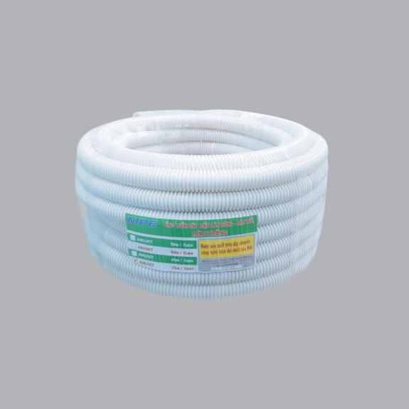 ỐNG LUỒN ĐÀN HỒI PVC MÀU TRẮNG Ø32 A9032 CT