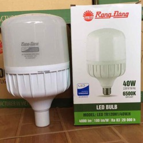 Bóng đèn LED BULB trụ 40W Model: TR120N1/40W.H