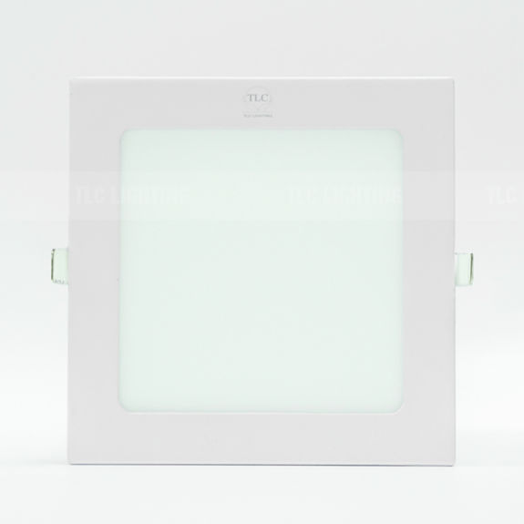 Đèn LED âm trần mỏng 18W hình vuông- Ánh sáng 3 màu