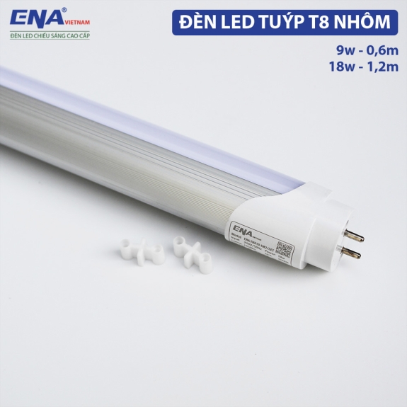 Đèn Led Tuyp T8 1m2 nhôm TN8 - Trắng, Vàng, Trung tính