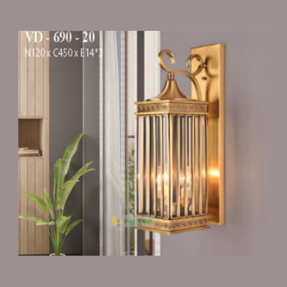VÁCH ĐỒNG NGOÀI TRỜI VD - 690 - 20     